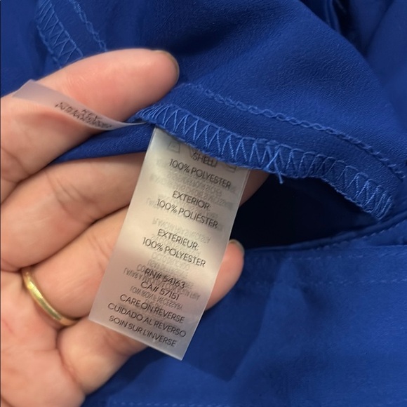 Calvin Klein Womens Satin Belted Casual Cargo Pants - Picture 9 of 12